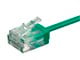 View product image Monoprice Micro SlimRun Cat6 Ethernet Patch Cable - Stranded, 550MHz, UTP, Pure Bare Copper Wire, 32AWG, 1ft, Green - image 3 of 4