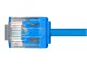 View product image Monoprice Micro SlimRun Cat6 Ethernet Patch Cable - Stranded, 550MHz, UTP, Pure Bare Copper Wire, 32AWG, 7ft, Blue - image 4 of 4