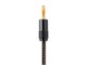 View product image Monoprice Speaker Wire, Braided with Banana Plugs, 2-Conductor, 14AWG, 6ft, 4 Pack - image 4 of 5