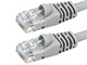 View product image Monoprice Cat6 10ft Gray Patch Cable, UTP, 24AWG, 550MHz, Pure Bare Copper, Snagless RJ45, Fullboot Series Ethernet Cable - image 2 of 3
