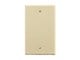 View product image Monoprice 1-Gang Blank Wall Plate, Ivory, 4.5&#34;x2.75&#34;x0.2&#34;, w/Screws (Ivory Coated Screw Head) - image 1 of 2