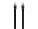 View product image Cat8 24AWG S/FTP Ethernet Network Cable, 2GHz, 40G, 0.5m, Black, 5 pack - image 1 of 4