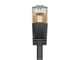 View product image SlimRun Cat6A Ethernet Patch Cable - Snagless RJ45, Stranded, S/STP, Pure Bare Copper Wire, 36AWG, 0.5m, Black, 5 pack - image 4 of 4