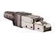 View product image Monoprice Entegrade Series Cat7 or Cat6A RJ-45 Field Connection Modular Plug, Shielded for 23/24AWG Installation Cable, 10 pack - image 4 of 5