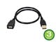 View product image USB-A to USB-A (F) 2.0 Cable - Black, 0.5m - 3 pack - image 1 of 3