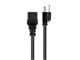 View product image Monoprice Power Cord - NEMA 5-15P to IEC 60320 C19, 14AWG, 15A/1875W, 125V, 3-Prong, Black, 10ft - image 2 of 6