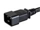 View product image Monoprice Heavy Duty Extension Cord - IEC 60320 C20 to IEC 60320 C19, 12AWG, 20A, SJTW, 250V, Black, 6ft - image 4 of 6