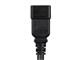 View product image Monoprice Heavy Duty Extension Cord - IEC 60320 C20 to IEC 60320 C19, 12AWG, 20A, SJTW, 250V, Black, 6ft - image 6 of 6
