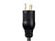 View product image Monoprice Heavy Duty Extension Cord - Locking NEMA L5-20P to NEMA L5-20R, 12AWG, 20A/2500W, SJT, 125V, Black, 12ft - image 6 of 6