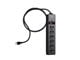 View product image Monoprice Heavy Duty 6 Outlet Metal Surge Protector Power Strip, 540 Joules, with 6ft Cord, Black - image 4 of 6