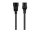 View product image Monoprice Heavy Duty Power Cable - IEC 60320 C14 to IEC 60320 C15, 14AWG, 15A/1875W, SJT, 125V, Black, 3ft - image 2 of 6