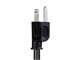 View product image Monoprice Heavy Duty Power Cord - NEMA 5-15P to IEC 60320 C15, 14AWG, 15A/1875W, SJT, 125V, Black, 4ft - image 5 of 6