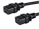 View product image Monoprice Heavy Duty Splitter Power Cord - IEC 60320 C20 to 2x IEC 60320 C19 , 12AWG, 20A, SJTW, 100-250V, Black, 2ft - image 3 of 6