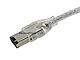 View product image Monoprice IEEE-1394 FireWire i.LINK DV Cable 6P-6P M/M, 6ft, Clear - image 2 of 2