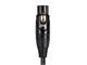 View product image Stage Right by Monoprice STARQUAD XLR Microphone Cable, Optimized for Analog Audio - Gold Contacts, XLR-M to XLR-F, 24AWG, 25FT, Black - image 6 of 6