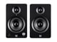 View product image Monolith by Monoprice MM-3 Powered Multimedia Speakers with Bluetooth with Qualcomm aptX Audio (Pair), Black - image 2 of 6