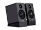 View product image Monolith by Monoprice MM-3 Powered Multimedia Speakers with Bluetooth with Qualcomm aptX Audio (Pair), Black - image 3 of 6