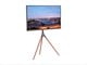 View product image Monoprice Studio Easel Fixed Tripod TV Stand and Mount for Displays 45&#34; to 65&#34; up to 77 lbs. with VESA up to 600x400 - image 5 of 6