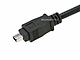 View product image Monoprice 9-pin/4-pin BILINGUAL FireWire 800/FireWire 400 Cable, 6ft, Black - image 2 of 3