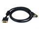 View product image Monoprice 6ft 28AWG Dual Link DVI-D M/F Extension Cable - Black - image 1 of 3