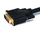 View product image Monoprice 6ft 28AWG Dual Link DVI-D M/F Extension Cable - Black - image 2 of 3