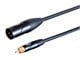 View product image Stage Right by Monoprice On Tour Cables - XLR Male to RCA Male, 24AWG, Black, 1ft - image 1 of 6