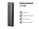 View product image Heavy Duty 13-Port USB 3.0 Hub, With AC Adapter - image 2 of 6