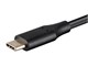 View product image Monoprice USB Type-C to USB Type-A Data Link Cable, USB 3.0, 6ft, Black - image 3 of 5