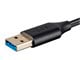 View product image Monoprice USB Type-C to USB Type-A Data Link Cable, USB 3.0, 6ft, Black - image 5 of 5