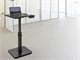 View product image Monoprice Single Motor Sit-Stand Pedestal Laptop Desk with Top - image 6 of 6
