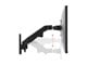 View product image Workstream by Monoprice Adjustable Gas Spring 1-Segment Wall Mount for Monitors Up To 27in - image 3 of 6