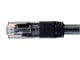 View product image Monoprice Cat6 7ft Black Outdoor Patch Cable, UTP, 24AWG, 550MHz, Pure Bare Copper, Molded Snagless RJ45, Zeroboot Series Ethernet Cable - image 4 of 4