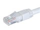 View product image Monoprice Cat6 50ft White Outdoor Patch Cable, UTP, 24AWG, 550MHz, Pure Bare Copper, Molded Snagless RJ45, Zeroboot Series Ethernet Cable - image 3 of 4