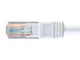 View product image Monoprice Cat6 50ft White Outdoor Patch Cable, UTP, 24AWG, 550MHz, Pure Bare Copper, Molded Snagless RJ45, Zeroboot Series Ethernet Cable - image 4 of 4