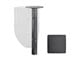 View product image Monoprice Commercial Audio Metro Wall Mount Speaker Quad Hanging Bracket for 360-degree Coverage - image 3 of 4