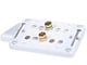 View product image Monoprice High Quality Banana Binding Post Wall Plate for 1 Speaker - Coupler Type - image 3 of 4