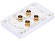 View product image Monoprice High Quality Banana Binding Post Wall Plate for 2 Speaker - Coupler Type - image 2 of 4