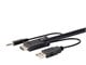 View product image Monoprice Switch Series HDMI USB 3.5mm Audio Combo Cable for KVM Switches 1.5ft - image 4 of 6