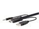 View product image Monoprice Switch Series HDMI USB 3.5mm Audio Combo Cable for KVM Switches 10ft - image 4 of 6
