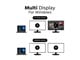 View product image Monoprice Thunderbolt 3 Dual DisplayPort Docking Station with USB-C MFDP Support for non-Thunderbolt 3 Devices, with Thunderbolt 3 USB Type-C Cable (v2) - image 3 of 6