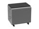 View product image Workstream by Monoprice Rolling Round Corner 2-Drawer File Cabinet with Seat Cushion, Gray - image 3 of 6