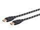 View product image Monoprice Braided DisplayPort 1.4 Cable, 1.5ft, Gray - image 1 of 4