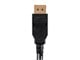 View product image Monoprice Braided DisplayPort 1.4 Cable, 1.5ft, Gray - image 4 of 4
