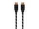 View product image Monoprice Braided DisplayPort 1.4 Cable, 3ft, Gray - image 2 of 4