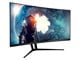 View product image Monoprice 35in Zero-G Curved Ultrawide Gaming Monitor V2 - 1800R, 21:9, 3440x1440p, UWQHD, 120Hz, AMD FreeSync, 4ms, HDMI, DisplayPort, VA - image 2 of 6