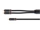 View product image Monoprice Onix Series - Male RCA to 2 Male RCA Pigtail Cable, 3ft, Black - image 2 of 6