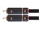 View product image Monoprice Onix Series - Male RCA to 2 Male RCA Pigtail Cable, 3ft, Black - image 5 of 6