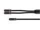 View product image Monoprice Onix Series - Male RCA to 2 Male RCA Pigtail Cable, 6ft, Black - image 2 of 6