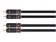 View product image Monoprice Onix Series - Male RCA Two Channel Stereo Audio Cable, 3ft, Black - image 2 of 4