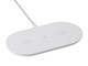 View product image Monoprice Qi Certified Dual Device Fast Wireless Charging Pad, 7.5W/10W Output, White - image 2 of 6